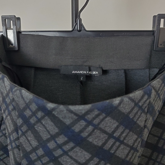 Checkered pencil skirt, Stretch - Picture 5 of 5